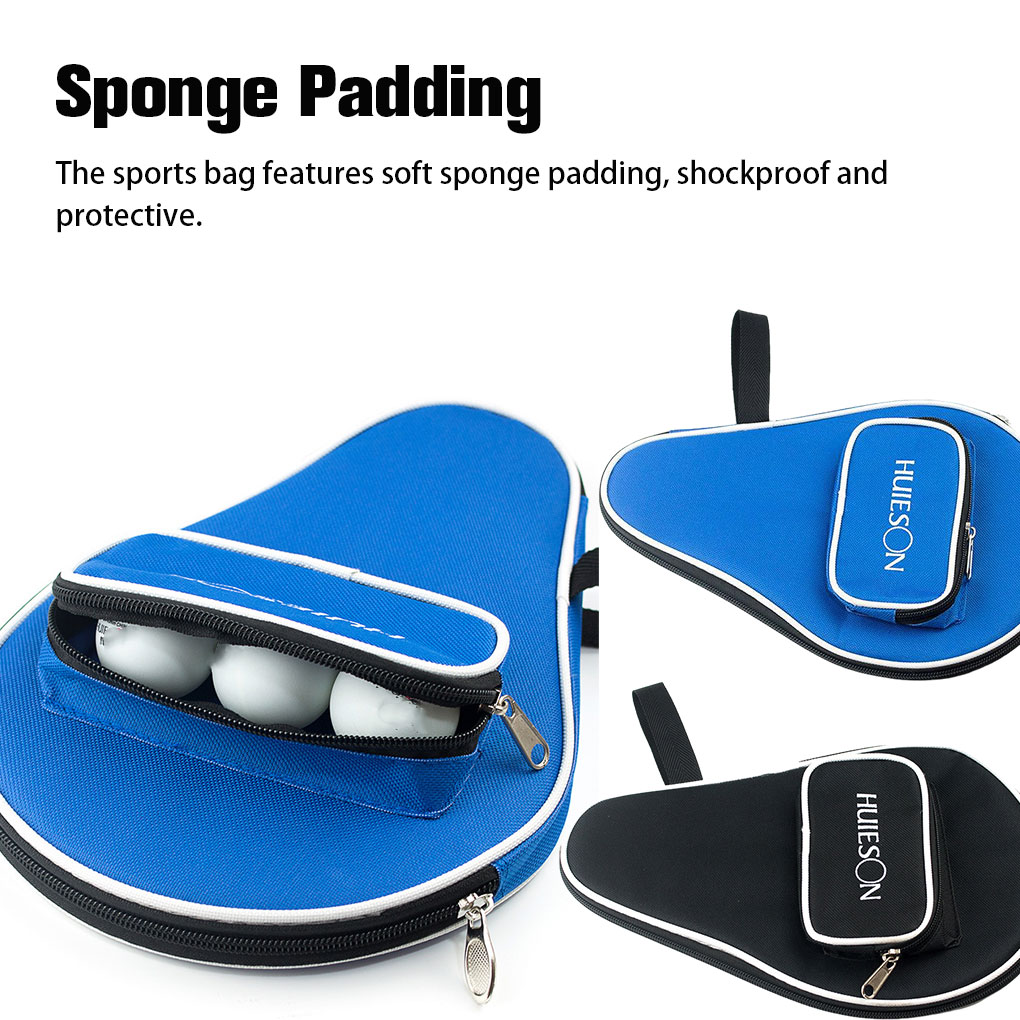 Table Tennis Umpire - Nero/blu Singolo Racchetta Da Ping Pong