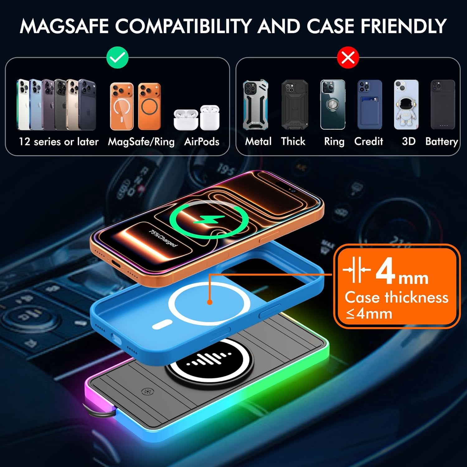 Caricatore Wireless Magnetico  - Table Tennis 11 recensione e prezzo